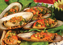 Sizzling Mussels