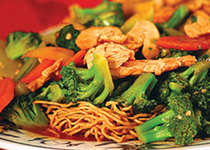 Crispy Noodles with Chicken